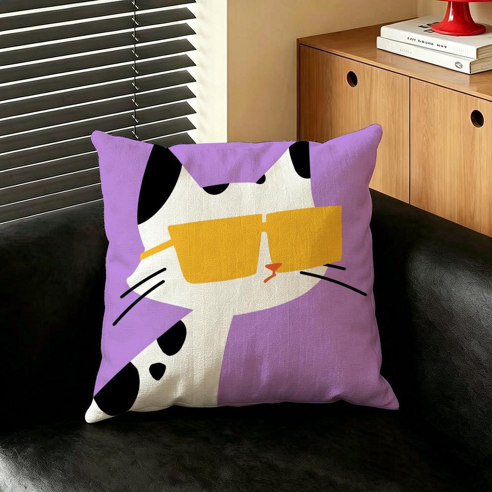 Art CCartoon aanimal Cushion Cover Creative  pillowcases for interior decoration office living room home Car hot