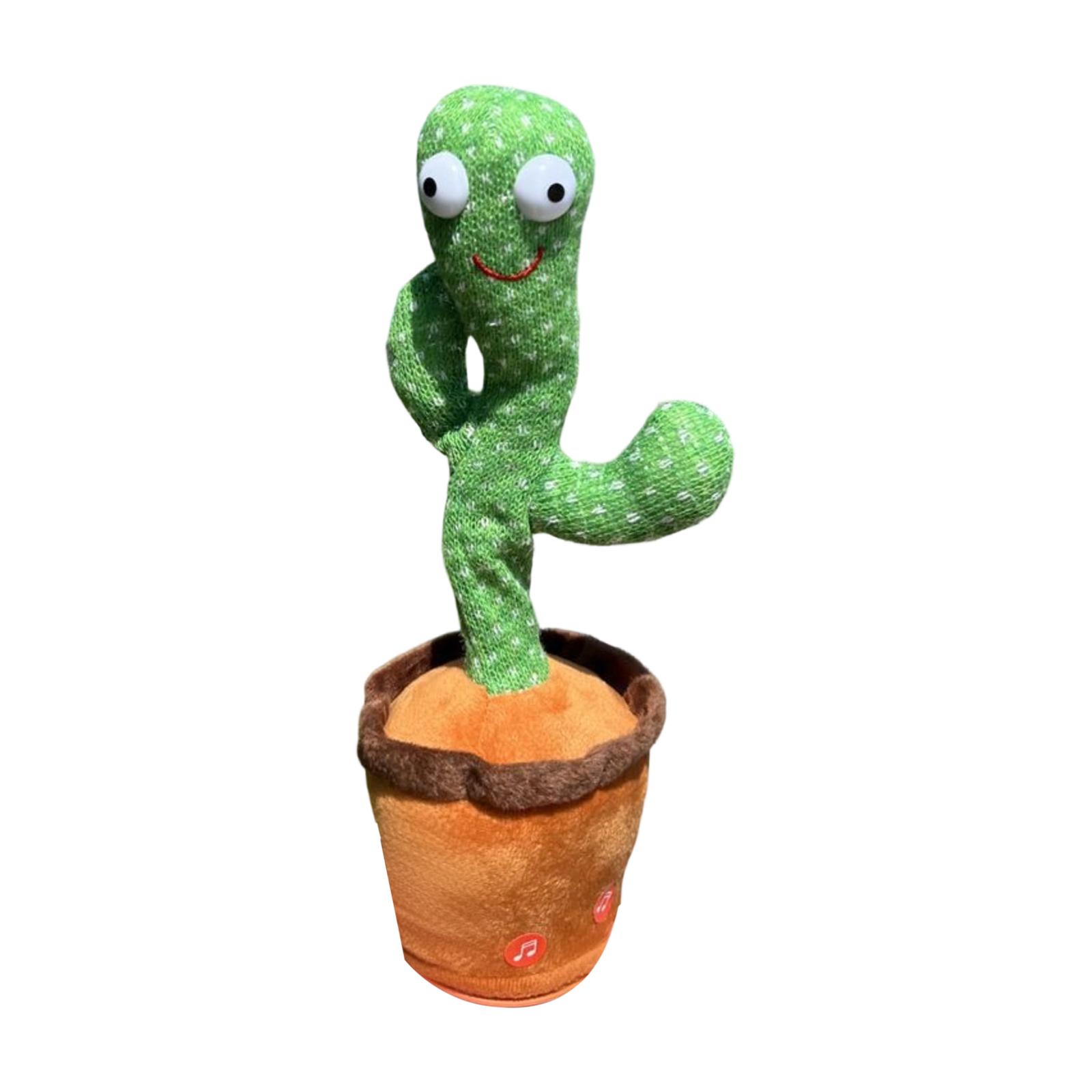 

Cactus Repeating Doll Learning To Talk Plush Toy Doll One Size зелёный