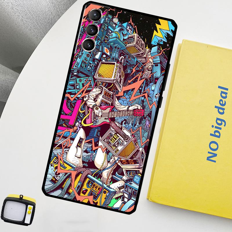 

Graffiti Phone Case For Samsung Galaxy S26 S24 Ultra S20 S21 S22 S23 Plus S10 S24 FE S25 Ultra Cover Galaxy S21