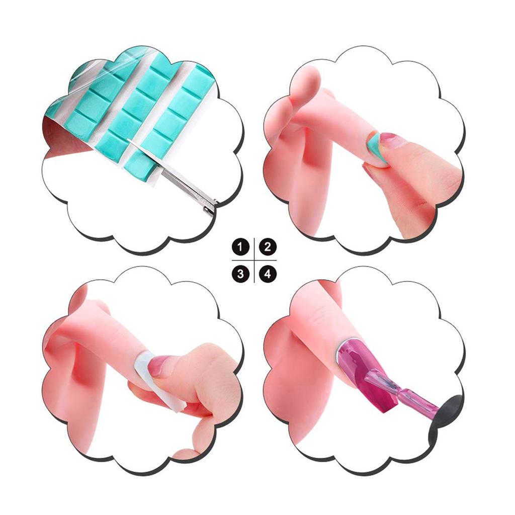 Realistic Nail Art Training Hand Bendable Mannequin Hand Flexible Fake Nail Practice Hand