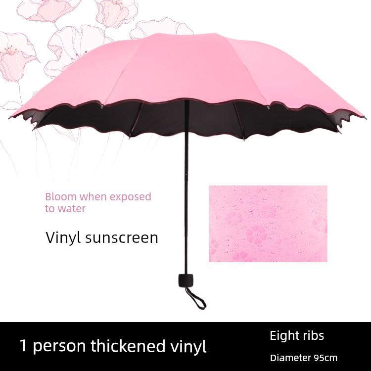 Fully Automatic Folding Umbrella for Women and Men, Small and Stylish Sunshade Umbrella, Dual-Purpose Sun Protection and Uv Protection Umbrella