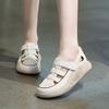 New Women's Shoes Casual Retro Soft-soled Hollowed-out Thick-soled Sandals
