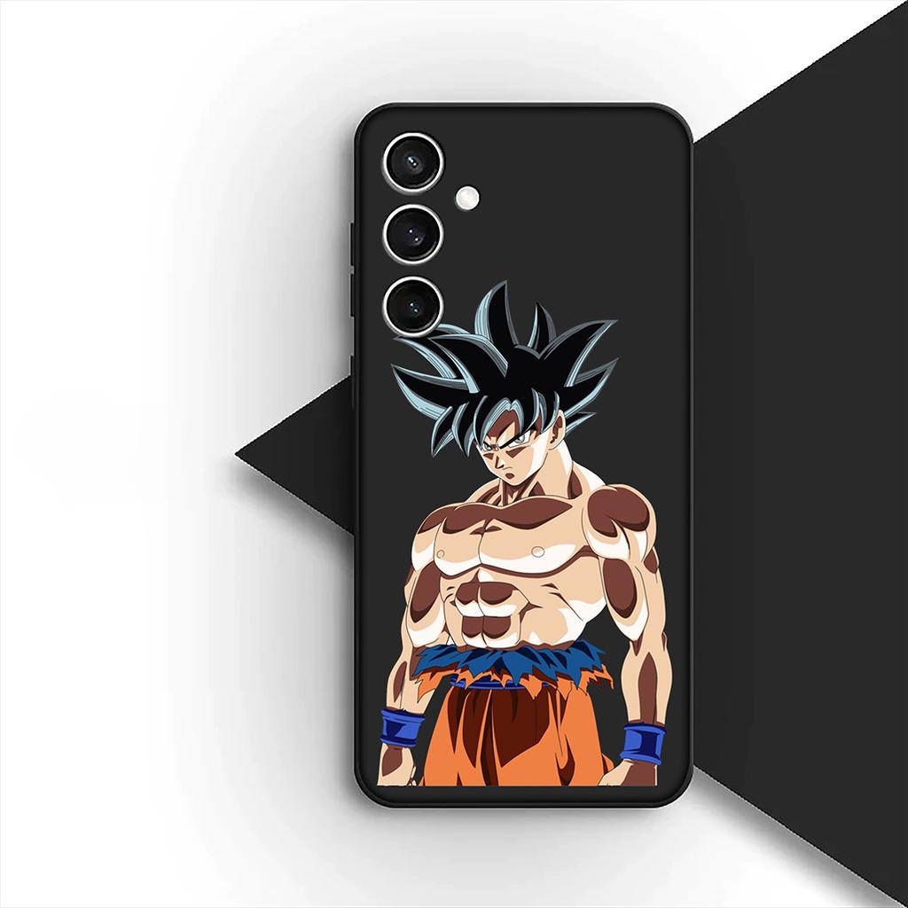 Cover for Samsung Galaxy S20 S22 S21 FE Ultra Plus A07 A17 A15 A16 A25 A57 A37 Phone Case Dragons Gokus Balls Vegeta Super