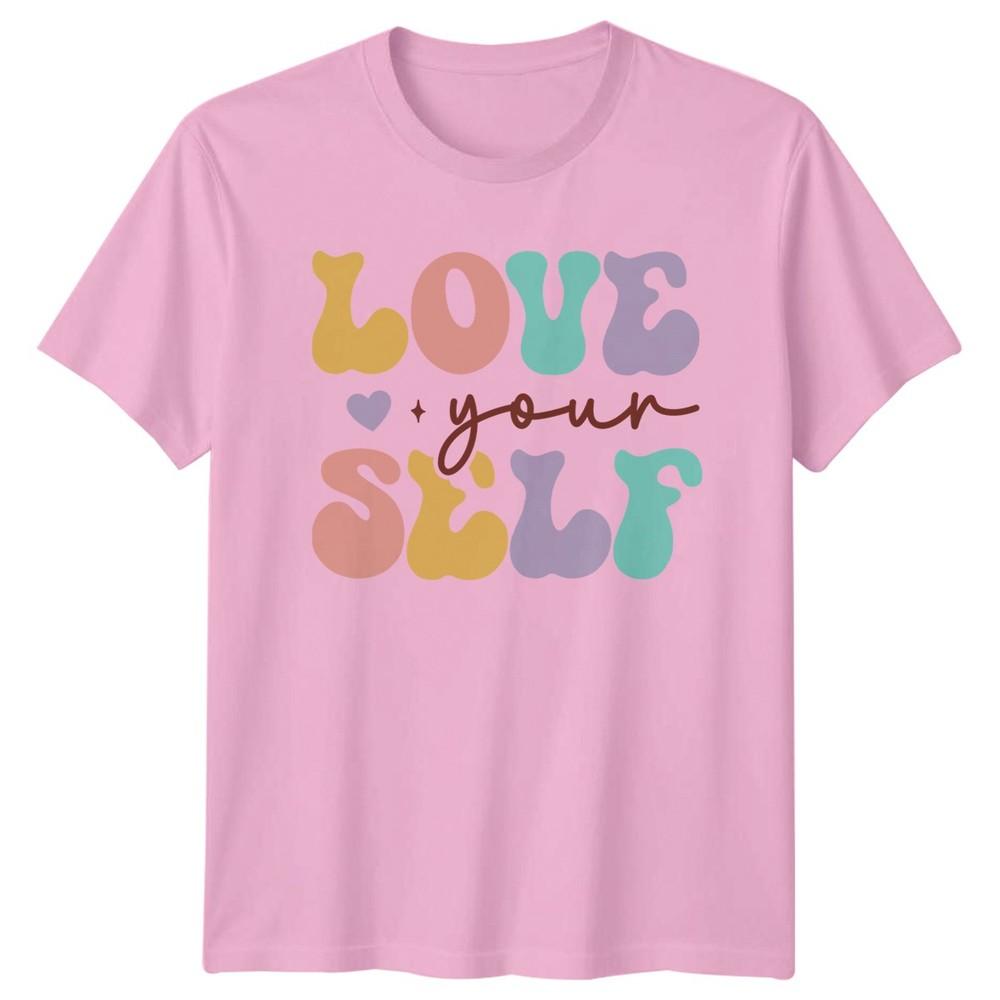 Love Your Self TShirt Self Care Retro Aesthetic Inspirational