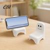 Anti-slip Phone Stand 3D Printed Holder, Ghost Chair Shape Compact Stand, Kitchen Holder Portable Anti-Slip Decorative for Home Office Travel
