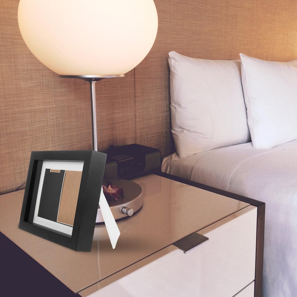 10Pcs Picture Frame Easel Back Self Adhesive Trapezoid Support Stand for Photo Albums Table Number Frames Display Holder