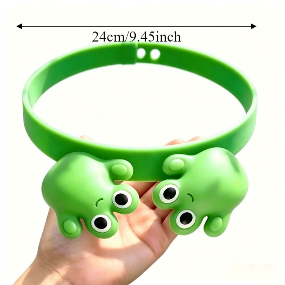 3D Printing Sun Protection Cap Creative Outdoor Beach Hat 3D Printing Frog Cap Beach Holiday