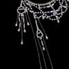 Bride Hairband Hand Beading Shining Pearls Jewelry Beaded Heavy Pearls Chain for Bachelorette Party