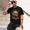 Golden Lion 2026 New Model Unisexs Shortsleeve Crewneck Tshirt Classic Casual Multiple Colors And Sizes For Daily Wear Allday C