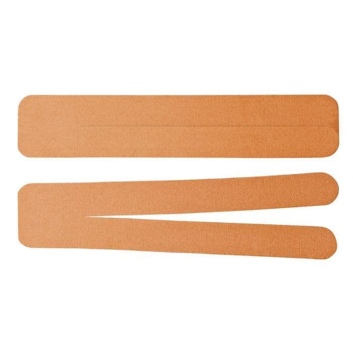 Kintex Lot de 20 Bandes de kinésiologie prédécoupées - Forme I ou Y - 25 cm x 5 cm par Rouleau, Beige,