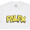 Palace Alphabet Print Basic Short Sleeve T-Shirt Unisex Tops White P20TS097