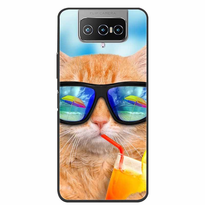 For Asus Zenfone 8 Flip Case Star Soft TPU Silicone Phone Case For Zenfone8 Flip Zenfone 8 ZS590KS Back Cover