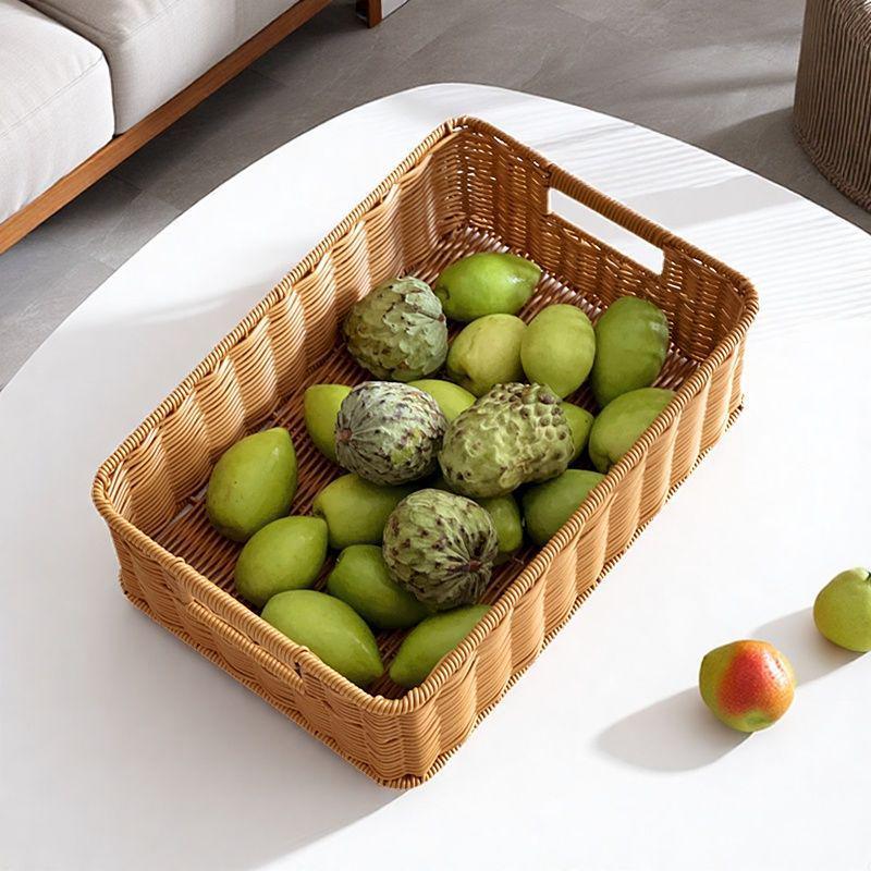 Geflochtener Kunst rattan Aufbewahrungskorb für TV-Schrank oder Supermarkt-Display