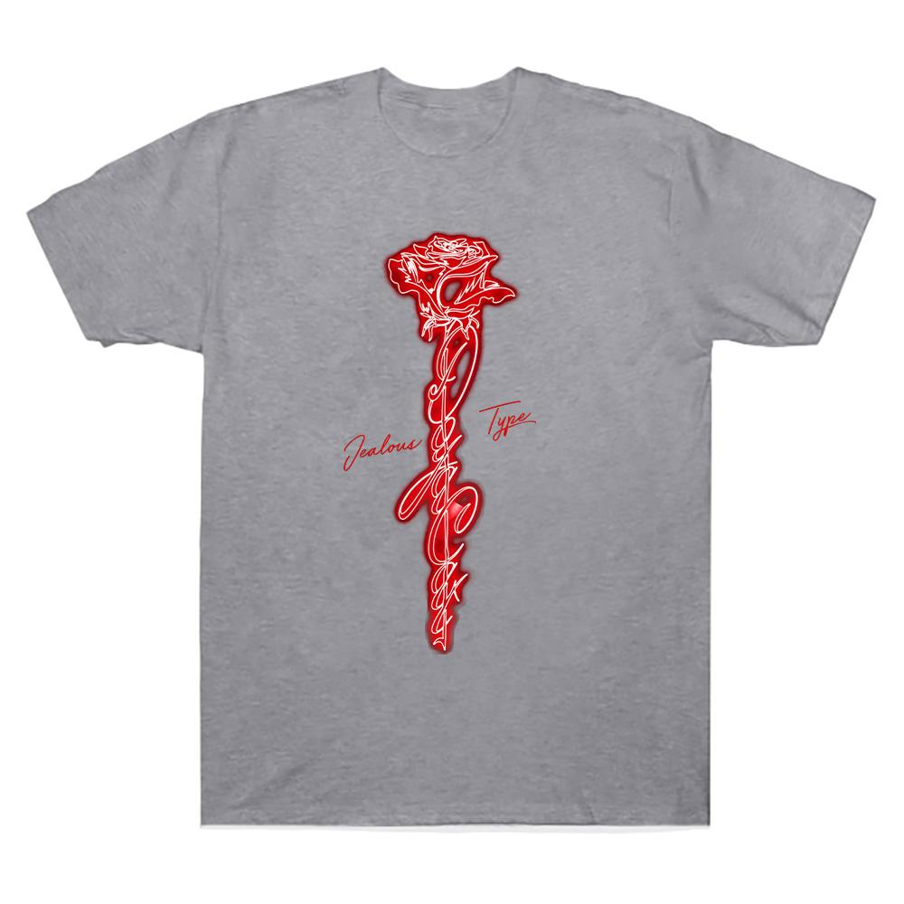 Doja Cat Jealous Type Rose Rose Graphic T Shirts Unisex Men Women Summer Cotton Clothing Harajuku Aesthetic Short Sleeve Tee Y2K