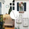 ABUL-Vinyl Siding Hangers, 6Pcs Heavy Duty Metal Low Profile No Hole Hanger Vinyl Siding Hook