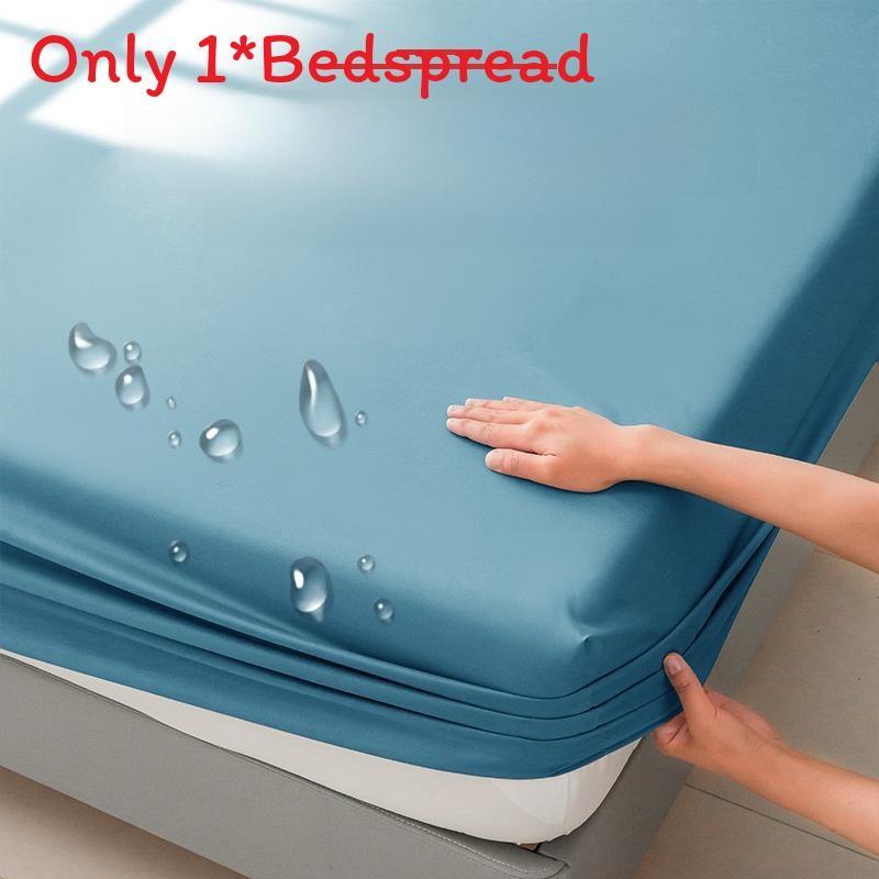 Modern Minimalist Waterproof Bed Cover With Active Dyeing For Home Protection