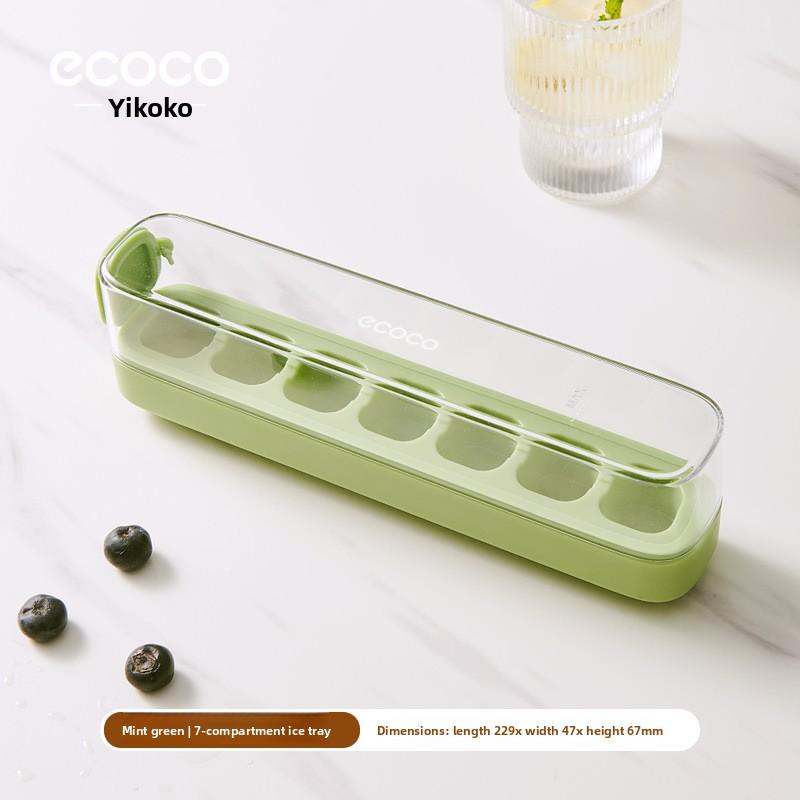 Press-type Silicone Ice Tray Mold Household Small Freezing Ice Cube Mold Easy Release Ice Cube Tray