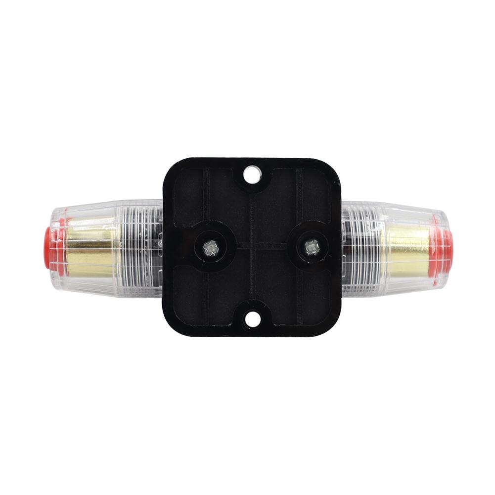 20A 30A 40A 50A 60A 80A 100A 125A 150A Resettable Circuit Breaker 12V 24V DC Car Truck Audio Resettable Fuse Circuit Breaker