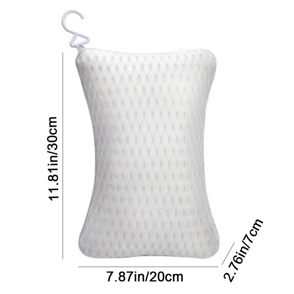 2 Suction Cups Bathtub Pillow Comfortable Bathtub Headrest Bathtub Cushion  Shower Relaxation