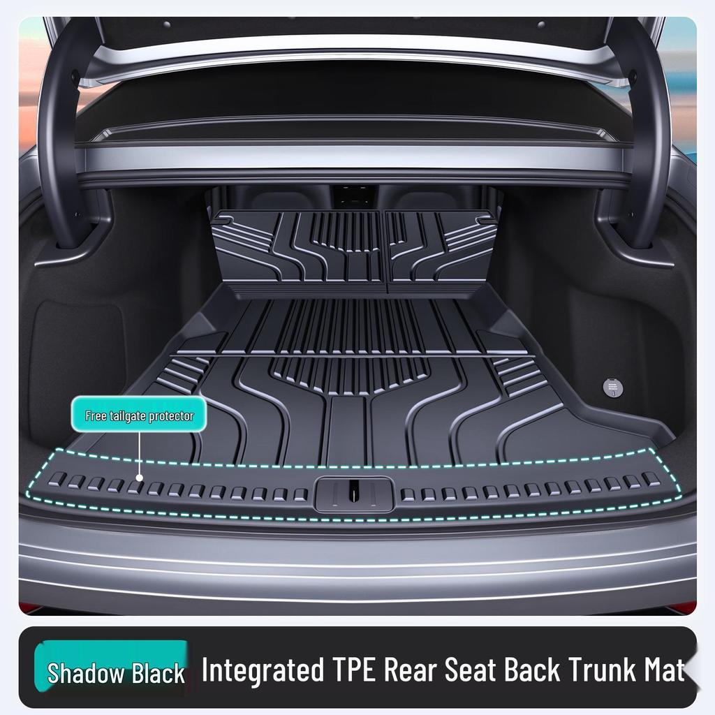 Volkswagen ID.ERA 5S Trunk Mat Set: TPE Interior Decoration & Tail Box Modification Accessories