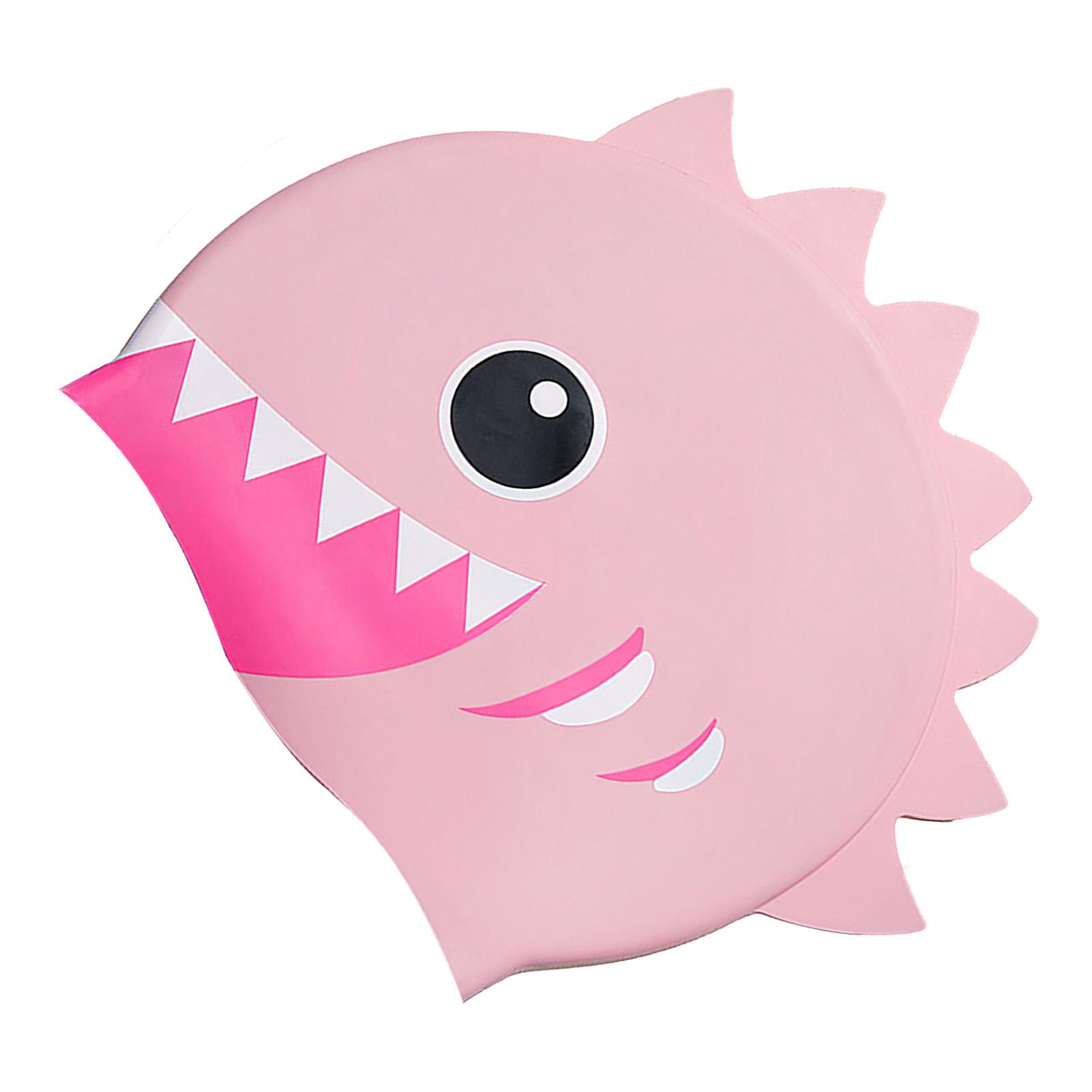 

Silicone Cartoon Swimming Hat Professional Lovely Printed Waterproof Swimming Hat for Children Type B