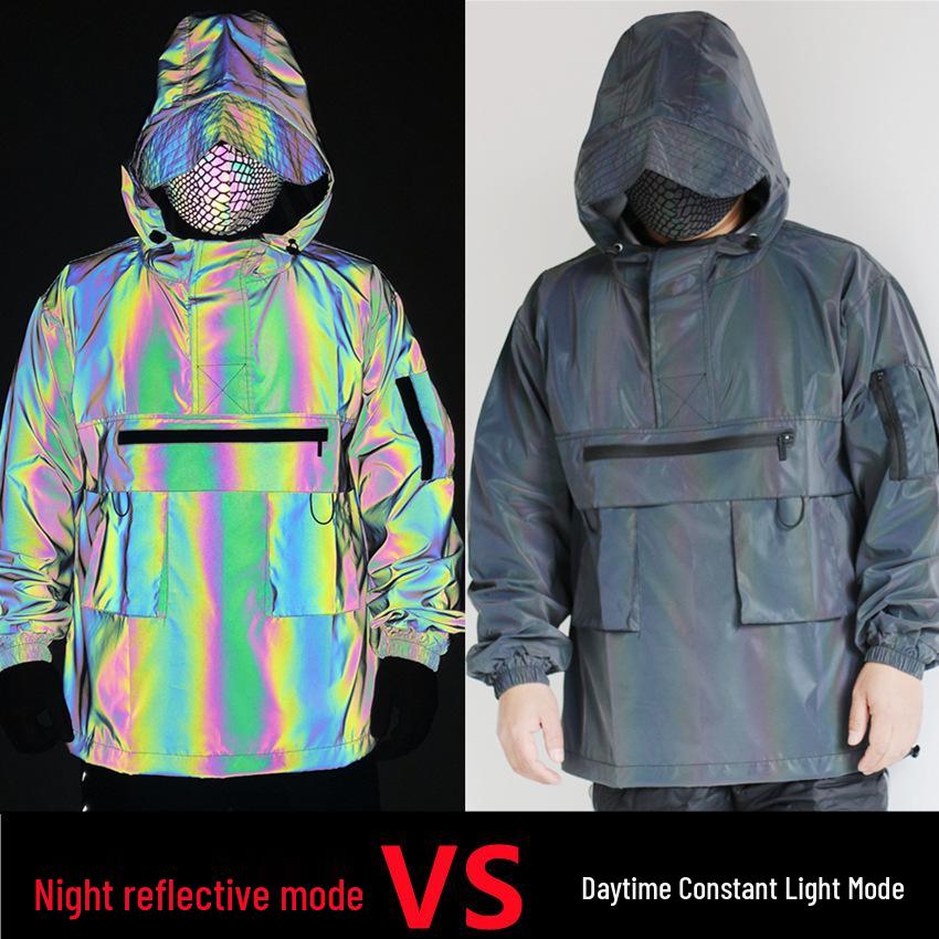 Men`s Colorful Reflective Workwear Jacket -