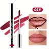 Abziehbarer Lipliner Matt Wasserdichter Lippenstift Langanhaltend Nicht verblassend Feuchtigkeitsspendender Lippen-Glanz Aufpolsternder Lippenstift