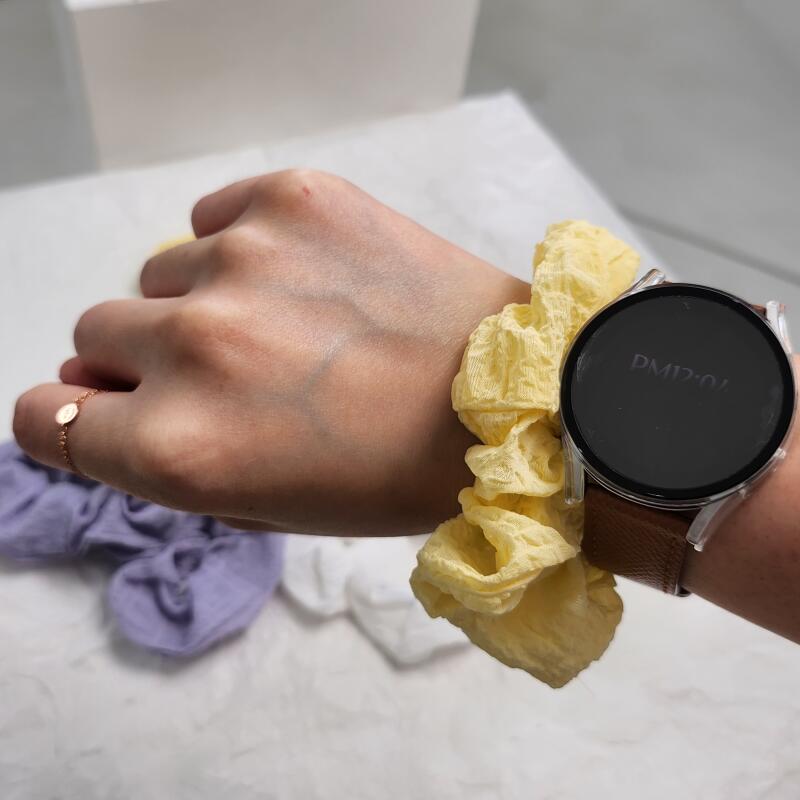 Mini Hair Scrunchie 4-piece Set
