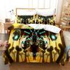 3pcs Bedding Set Animation Wish 3D Printed Cozy Duvet Cover King Queen Twin Size Birthday Gift for Adult Bedroom Decor