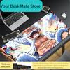 Mouse Pad Desk Mat Anime Mat Gaming One Piece Mousepad Computer and Office Gamer Cabinet Personality-Filled Keyboard Pad
