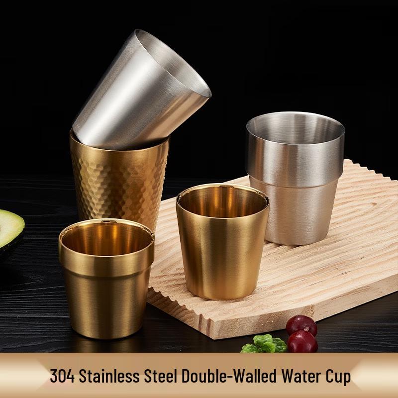 

Chaxun Korean Style Double-Layer Anti-Scald Cup 250ml