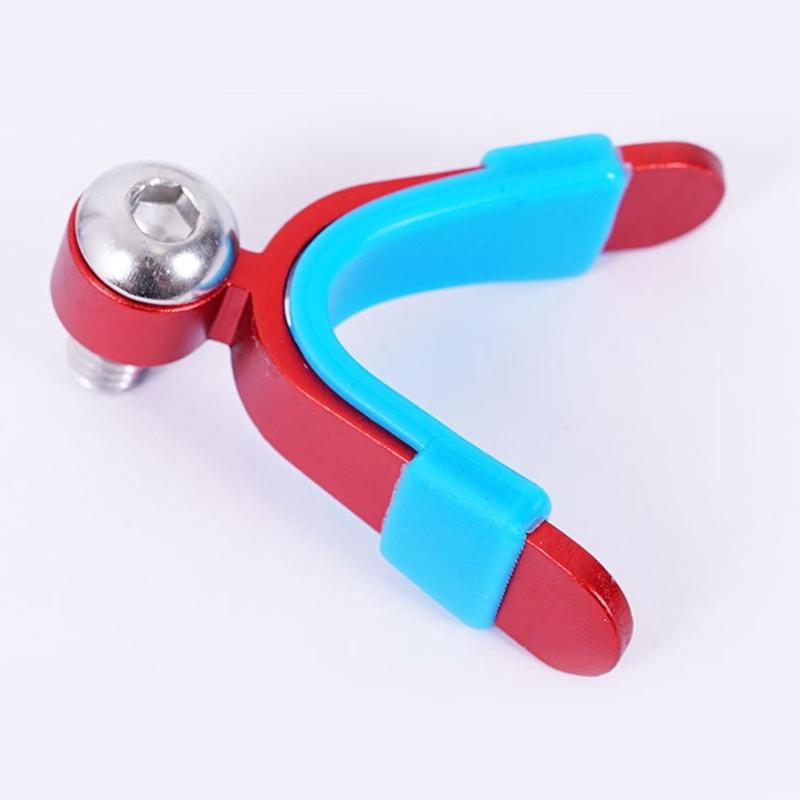 Fishing Pedestals Rod Bracket Head 8mm Thread Fishing Rod Support Stand Head Aluminum Rod Holder Head V-Shaped