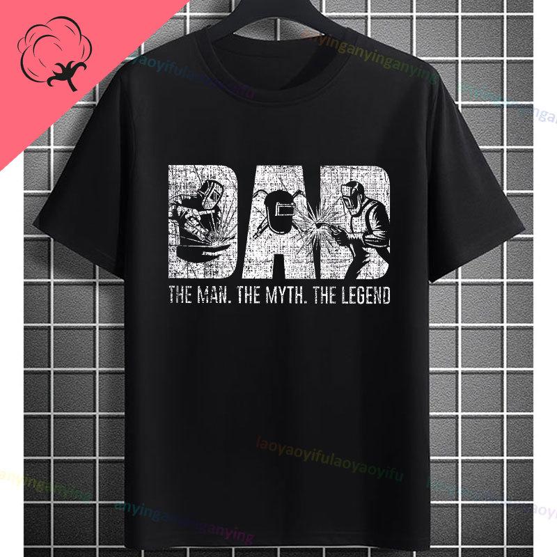 UnisexS Welder Graphic TShirt God Guides My Hands Fashion Shortsleeve Pure Cotton Oneck Casual Humor Style Tshirt
