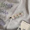 Marble Chain Bangs Clip (Aurora)