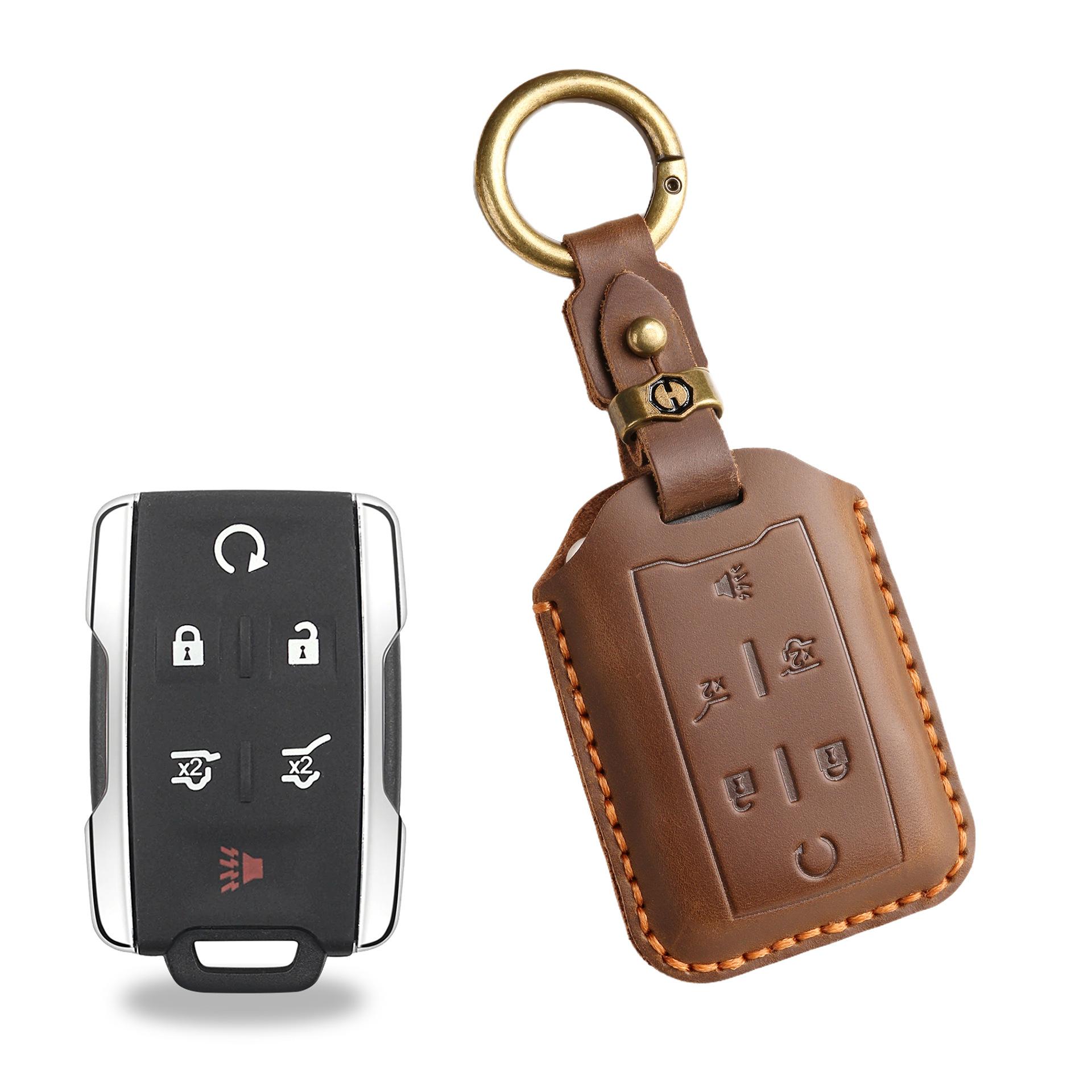 

Retro key cover is suitable for Chevrolet SUBURBAN Saboban GMC general import car key case