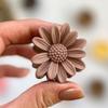 8Pcs Women's Daisy Grab Clip Candy Color Fresh Sweet Cute Small Grab Clip Hairpin Suitable For Everyday Use Headwear Accessories