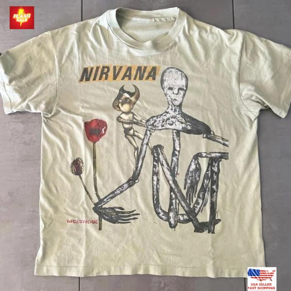 NIRVANA Incesticide 1993 T-Shirt Size S-5XL Reprint S