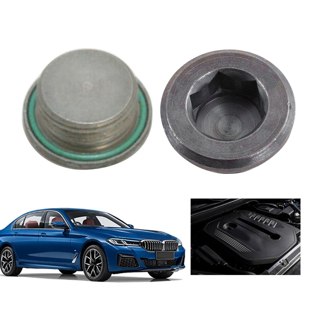 Differential Drain Plug with O-Ring Sealing Ring Metal Differential Drain Plug 33117525064 Auto Accessory for EF Series