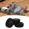 4pcs RC Car Rubber Tires Wheel   Set for 1Celsius8 1Celsius10 Remote Control Car Upgrade Parts
