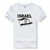 Fall Fashion Short Sleeve Flag Of The State Of Israel T-Shirt Summer O -neck Casual Tops t shirt ISRAEL Flag t shirt
