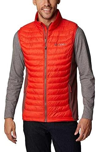 

Мужская куртка Columbia Powder Pass Vest (1842414) пряный/светлый изюм L