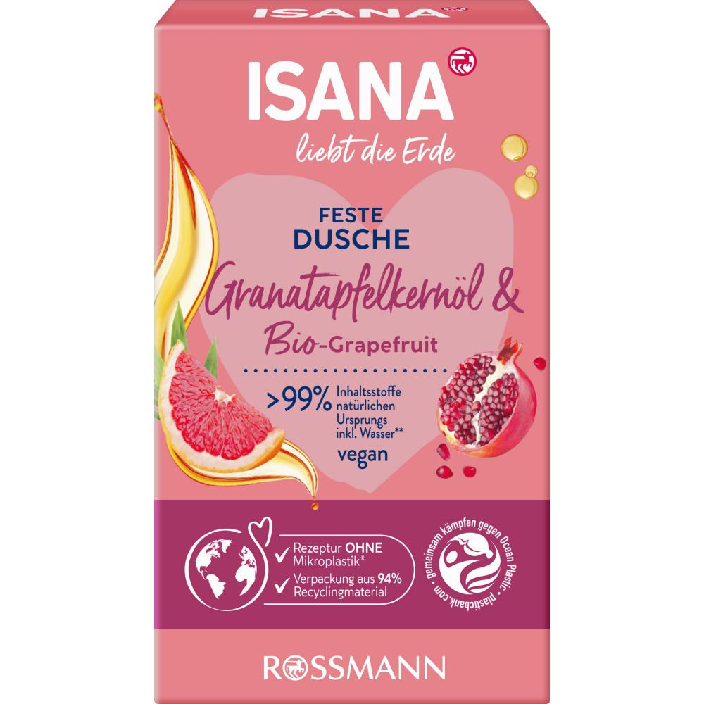 

Rothman ISANA liebt die Erde shower soap pomegranate & grapefruit 100g