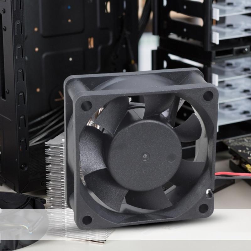 Router Cooling Fan PC TV Box Quiet 5V USB Power 60mmx60mmx25mm Cabinet Cooling Fan 60MM Protective Net Replacement