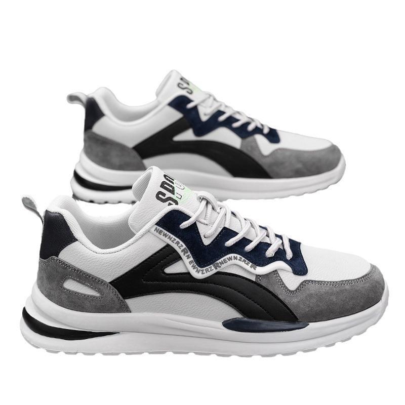 Men's Shoes Summer New Trend Mesh Breathable Sports Casual Running 2 Versatile Trendy Shoes