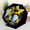 1pc Transformer Robot Automatic Umbrella 8-Bone Design Compact Gear for Outdoor Travel, Perfect Gift for Friends or Family yy280828127