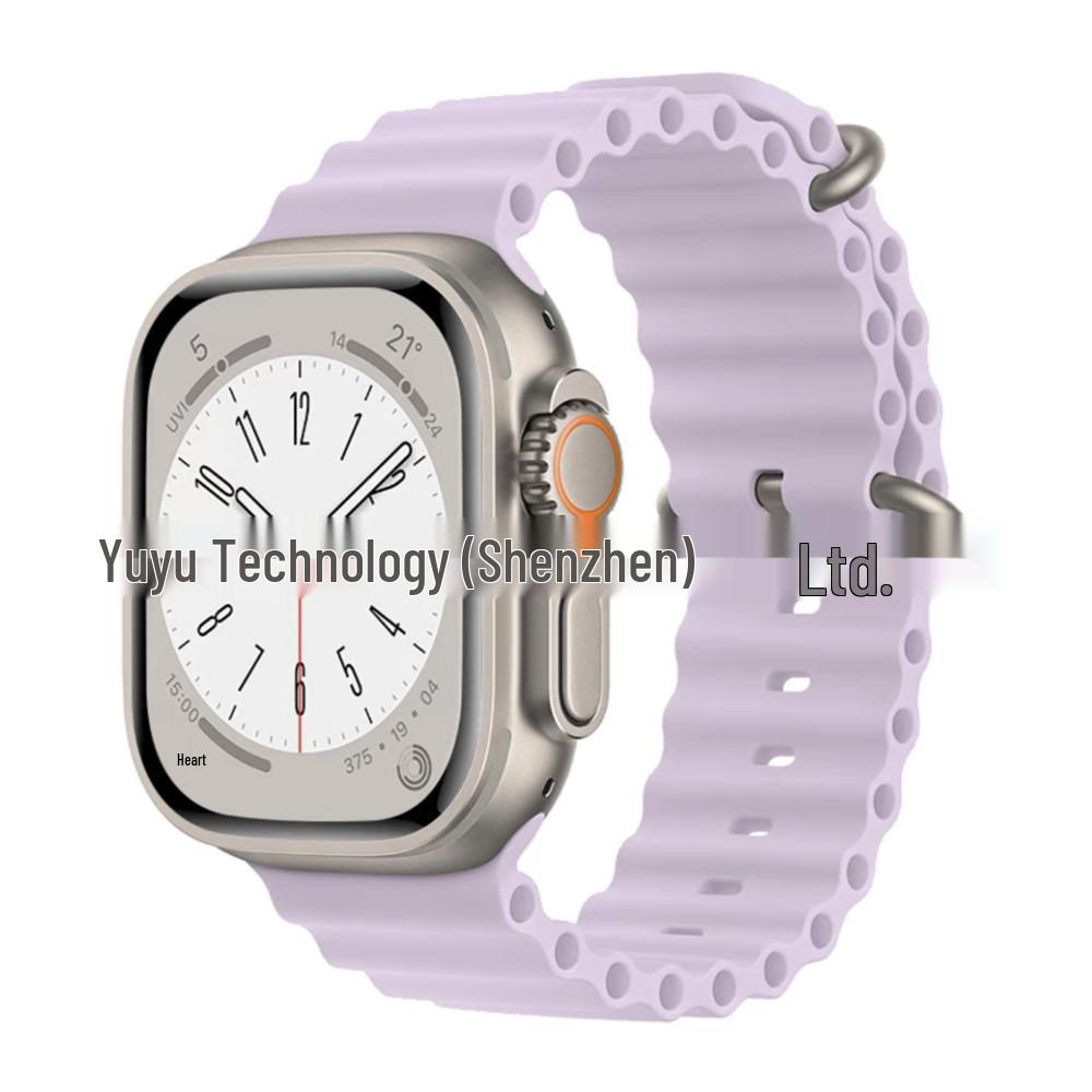 Apple Watch 11 Ultra Double Buckle Silicone Strap