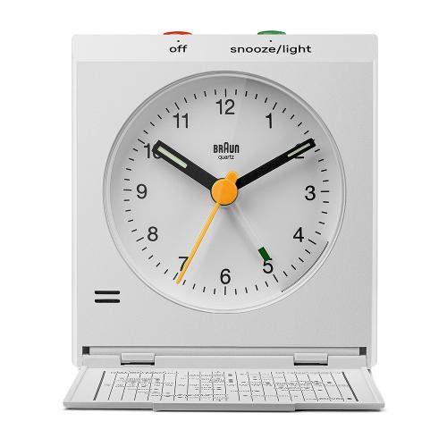 

[BRAUN] BRAUN Silent Travel Desk Alarm Clock BC05 BC05W