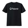 T-shirt Logo Palantir pour l'Analyse de Big Data Investisseur en Bourse Trader Tendance et Confortable vintage Lavé homme