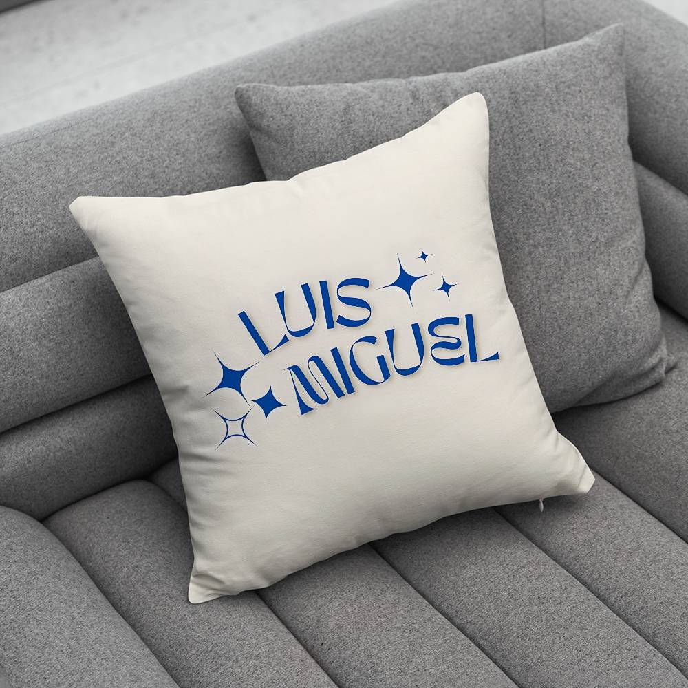 LLuis Miguel Singer  Creative patterned pillowcases for interior decoration office living room home