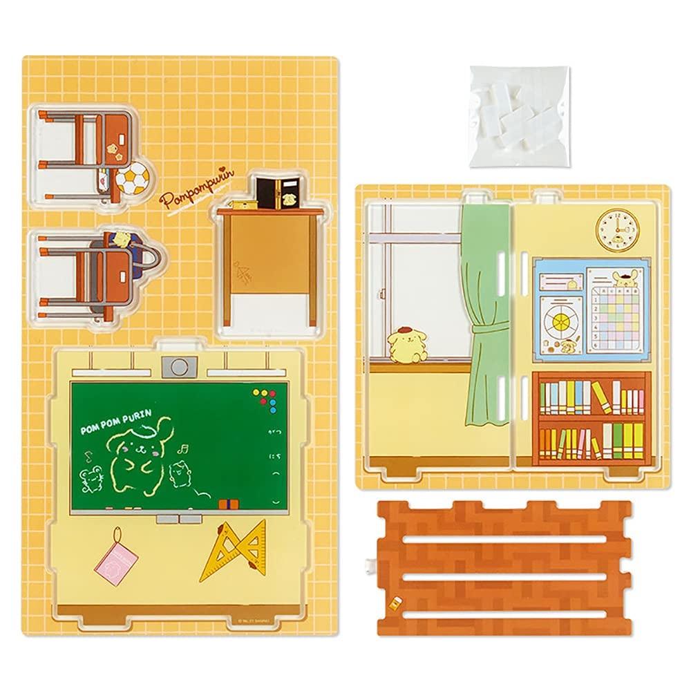 Sanrio Подставка из акрила Pompompurin для комнаты, класса (Наслаждайтесь идолом) 868850